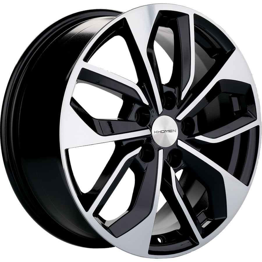 Колесный диск KHOMEN KHW1703 (ZV17_Qashqai) 7x17/5x114.3 D66.1 ET40 Black_FP