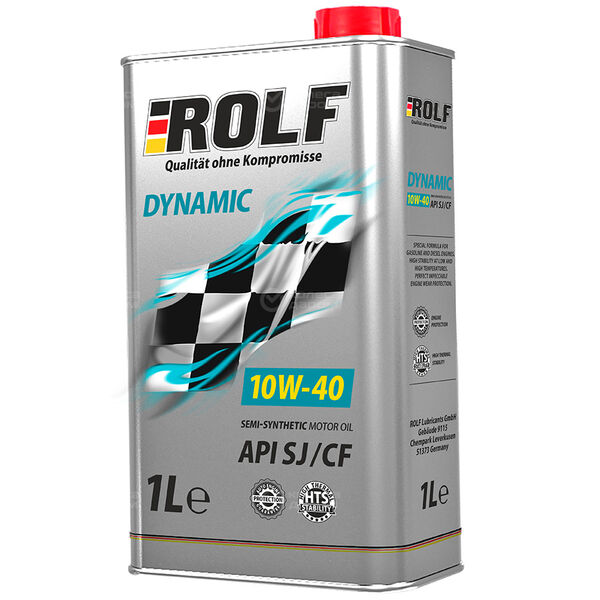 Моторное масло Rolf Dynamic Diesel SAE 10W-40, 1 л в Дюртюли