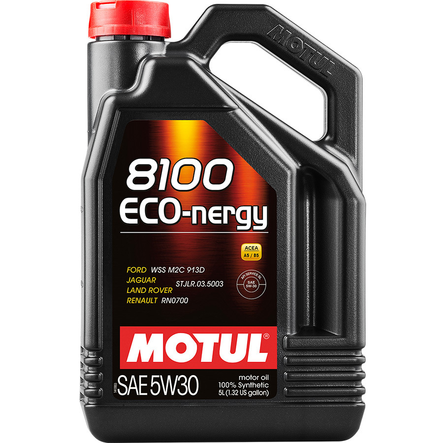 Motul Моторное масло Motul 8100 Eco-nergy 5W-30, 5 л motul моторное масло motul 8100 x clean gen2 5w 40 5 л