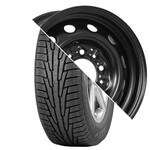 Колесо в сборе R15 Nokian Tyres 185/65 R 92 + Accuride