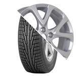 Колесо в сборе R17 Nokian Tyres 215/55 R 98 + Replay