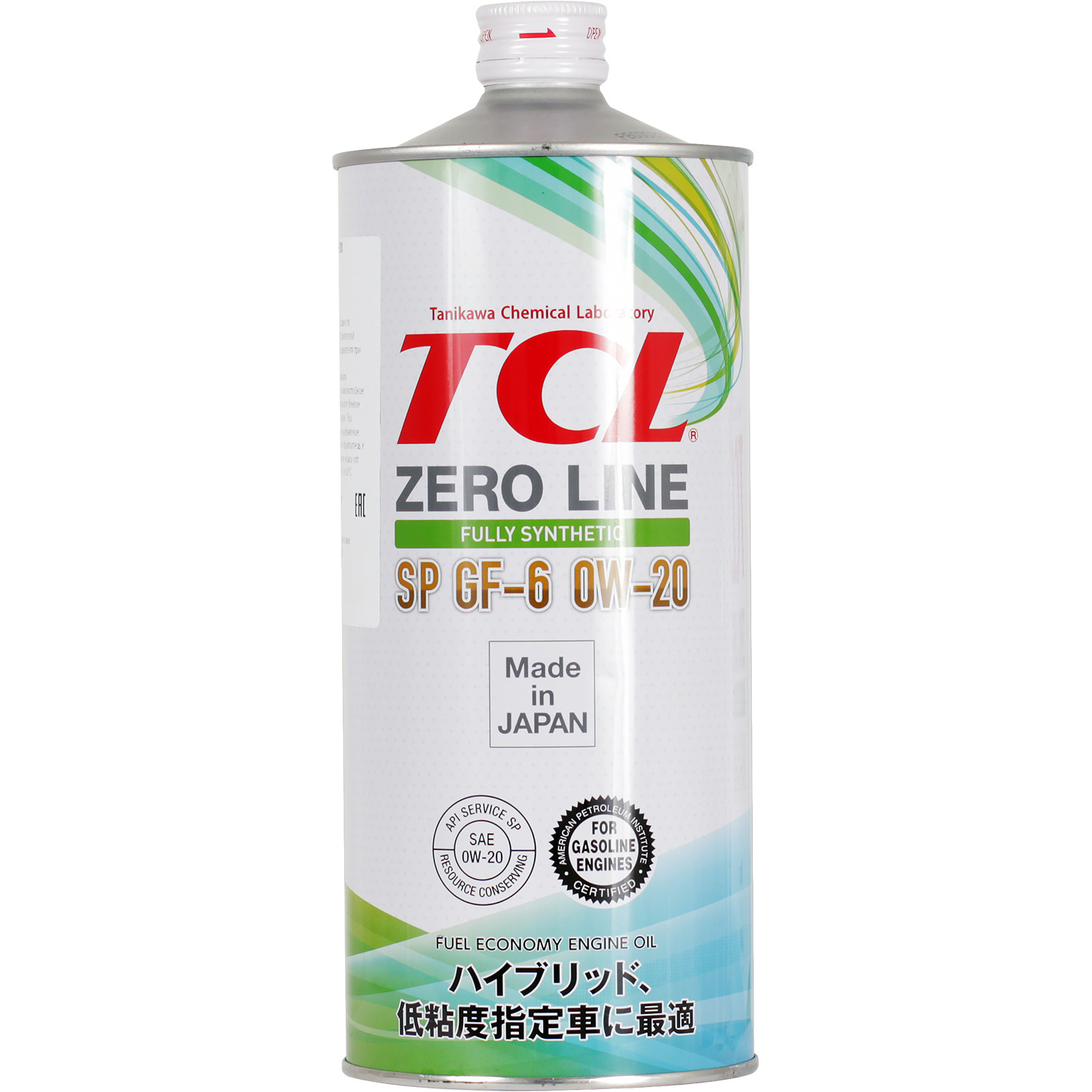 Моторное масло TCL Zero Line 0W-20, 1 л
