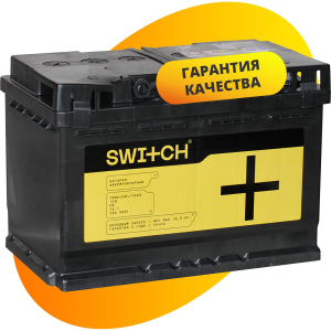 Автомобильный аккумулятор Switch 75 Ач прямая полярность L3