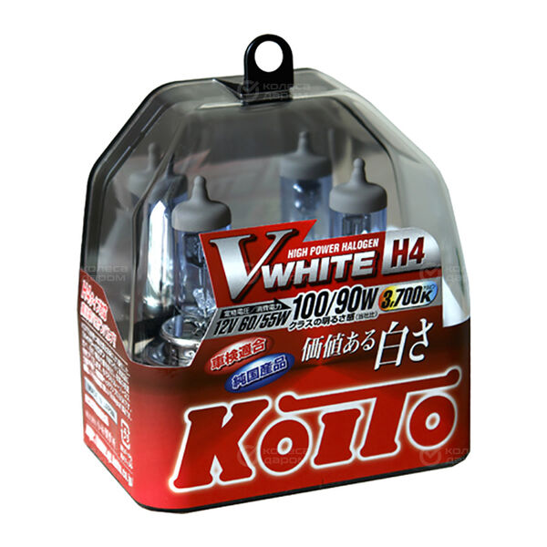 Лампа Koito Whitebeam - H4-60/55 Вт-3500К, 2 шт. в Курске