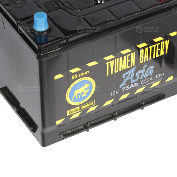 Автомобильный аккумулятор Tyumen Battery Asia 75 Ач обратная полярность D26L в Волгограде