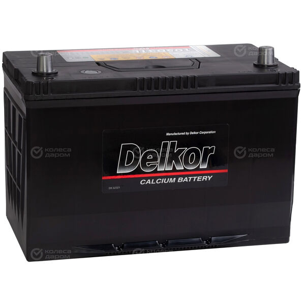 Автомобильный аккумулятор Delkor 90 Ач обратная полярность D31L в Златоусте