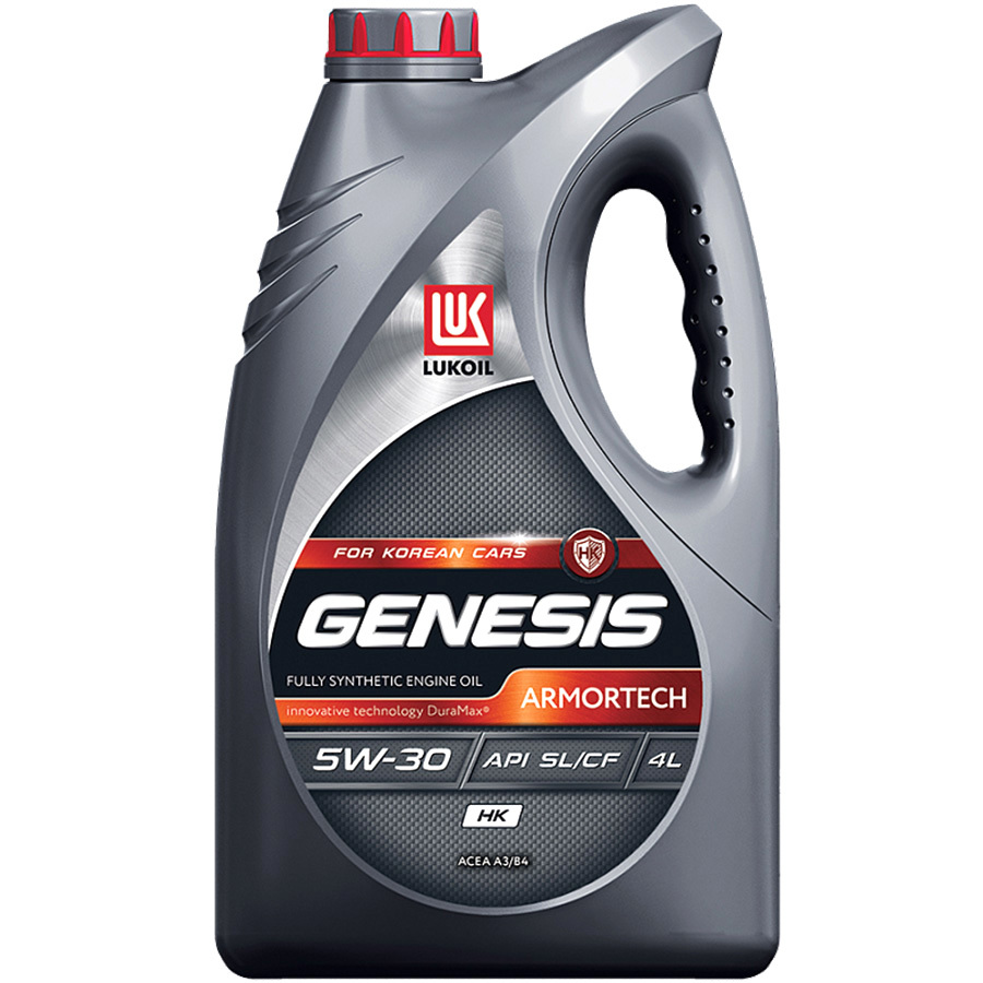 Lukoil Моторное масло Lukoil Genesis Armortech HK 5W-30, 4 л lukoil моторное масло lukoil genesis armortech jp 0w 20 4 л