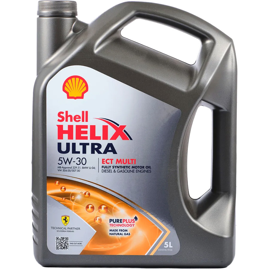 Моторное масло Shell Helix Ultra ECT С3 5W-30, 5 л