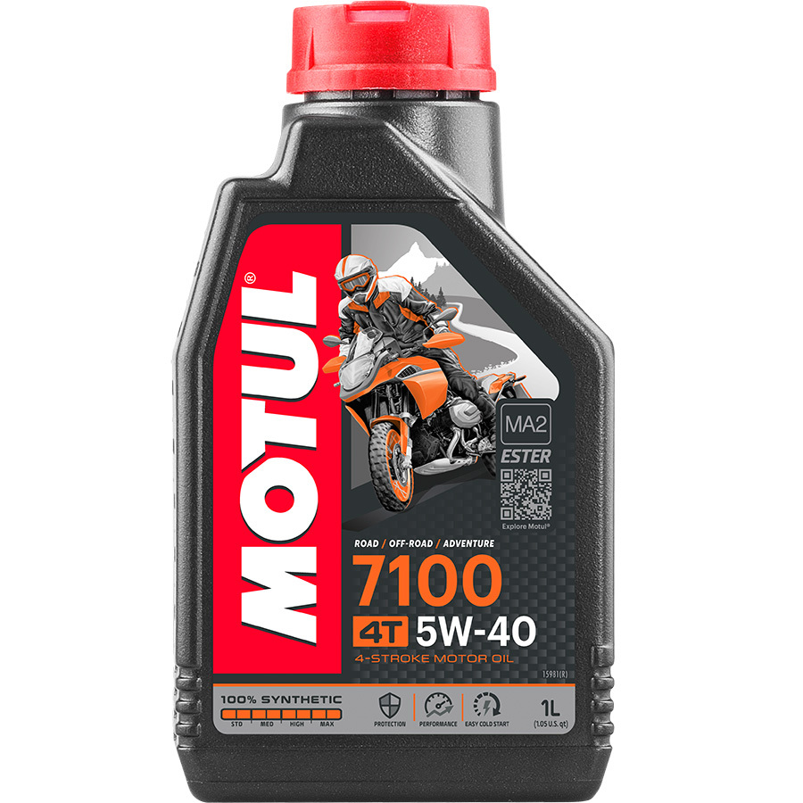 Motul Масло 4-х тактное Motul 7100 4T 5W40 1л