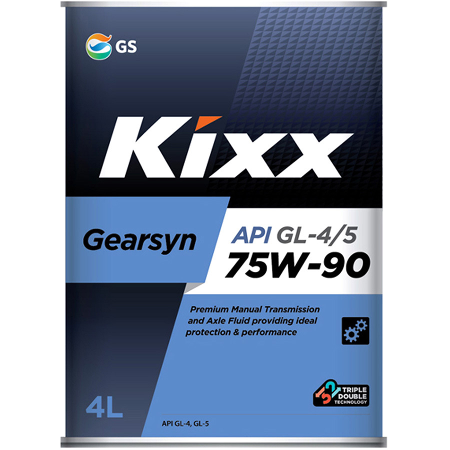 Kixx Масло трансмиссионное Kixx Gearsyn GL-4/GL-5 75w90 4л газпромнефть масло трансмиссионное газпромнефть gl 5 75w90 4л