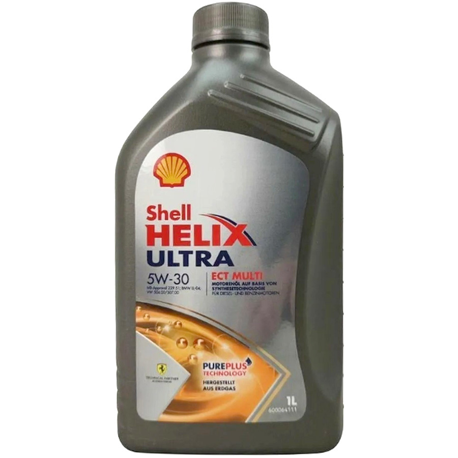 Моторное масло Shell Helix Ultra ECT Multi 5W-30, 1 л