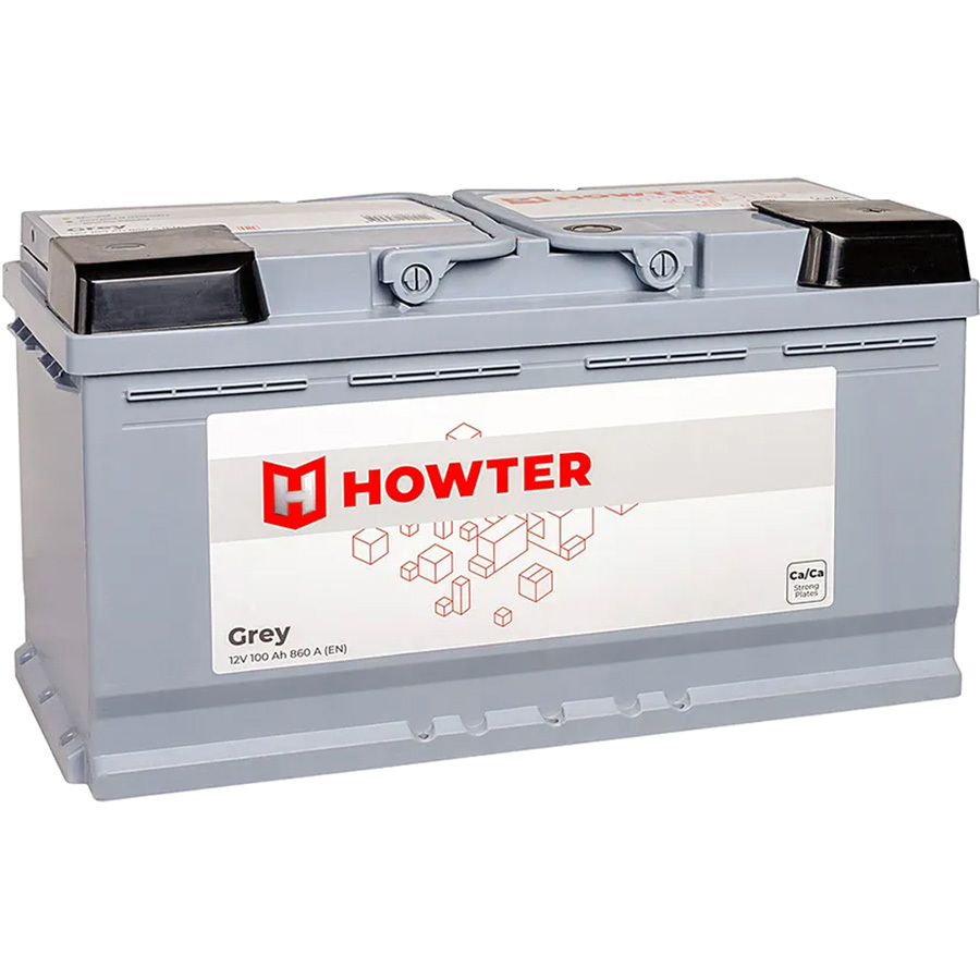Howter Автомобильный аккумулятор Howter Grey 100 Ач обратная полярность L5