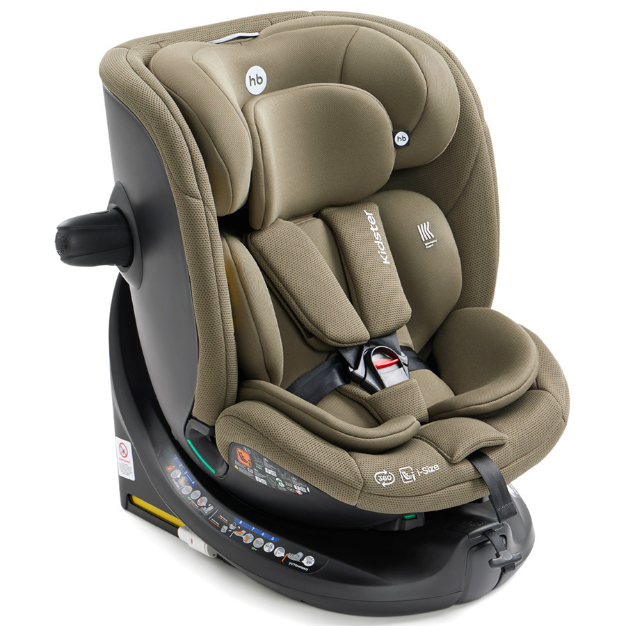 Детское автокресло Happy Baby Kidster 0+, I, II, III (0-36 кг), Темно-зеленый