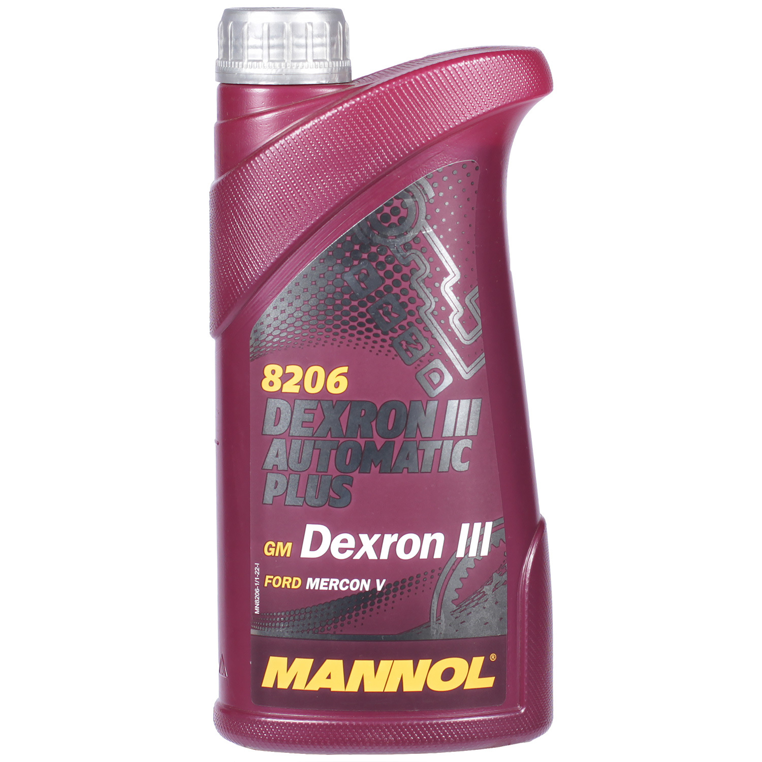 MANNOL Трансмиссионное масло MANNOL ATF Plus Dexron III D ATF, 1 л