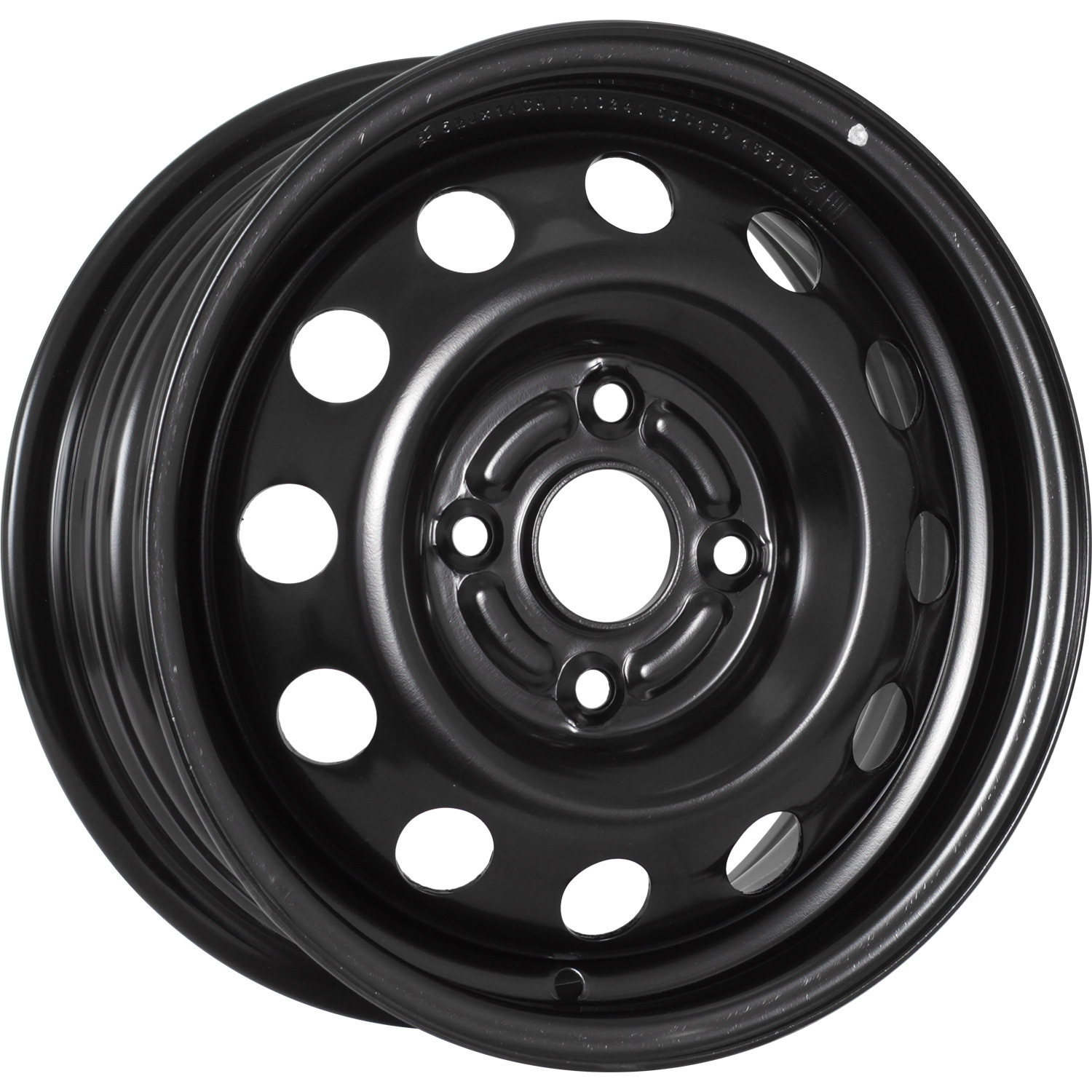 Колесный диск Евразиа ТАПО 53C45D 5.5x14/4x108 D57.1 ET45 Black