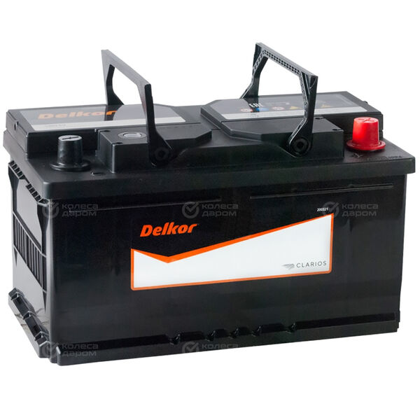 Автомобильный аккумулятор Delkor 80 Ач обратная полярность LB4 в Белебее