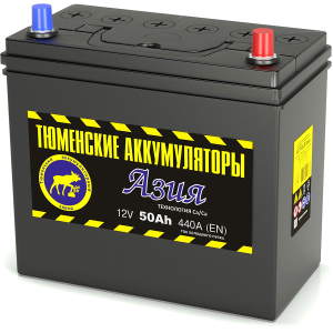 Автомобильный аккумулятор Tyumen Battery Asia 50 Ач обратная полярность B24L