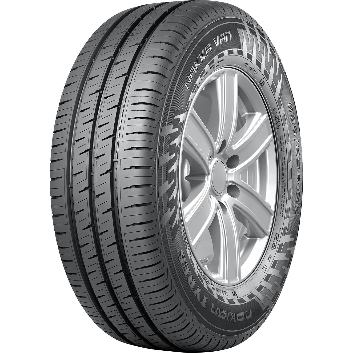 Автомобильная шина Nokian Tyres Hakka VAN 235/65 R16C 121R nokian tyres hakka van 225 75 r16c 121r без шипов