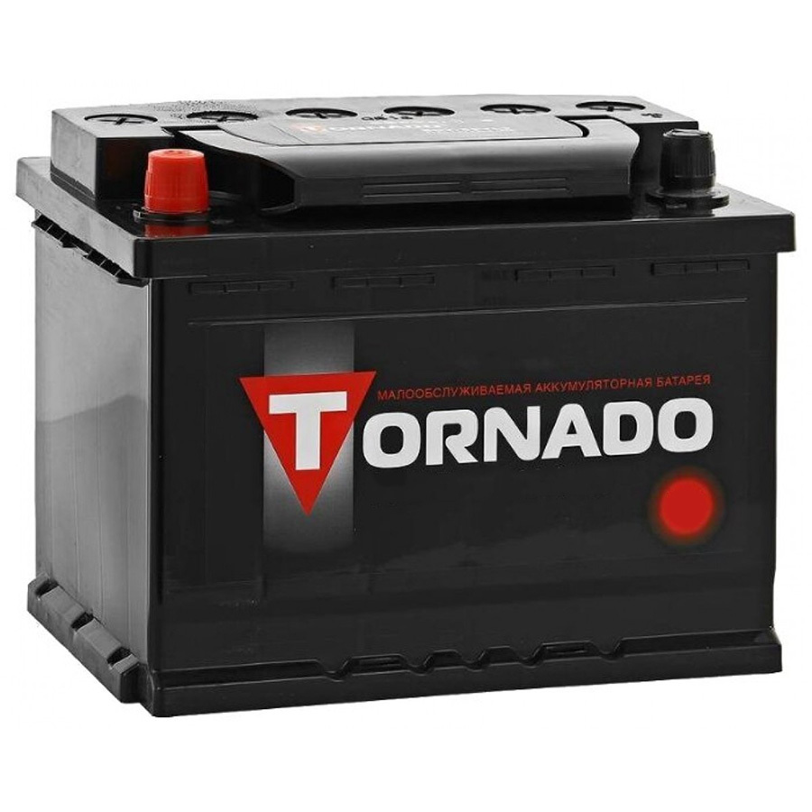 Tornado Автомобильный аккумулятор Tornado 60 Ач обратная полярность L2 energizer автомобильный аккумулятор energizer 60 ач обратная полярность l2