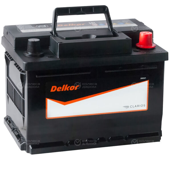 Автомобильный аккумулятор Delkor 61 Ач обратная полярность LB2 в Дюртюли