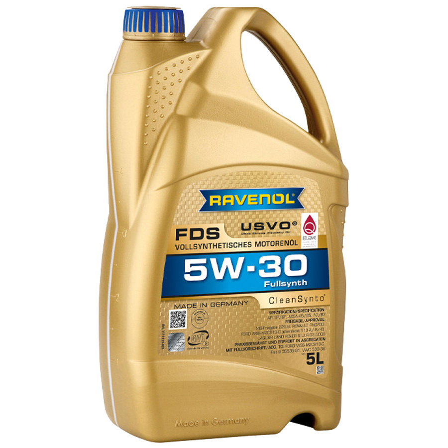Моторное масло Ravenol FDS 5W-30, 5 л