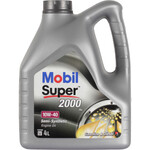 Моторное масло Mobil Super 2000 X1 10W-40, 4 л