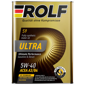 Моторное масло Rolf Ultra 5W-40, 4 л