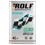 Моторное масло Rolf Dynamic Diesel SAE 10W-40, 4 л