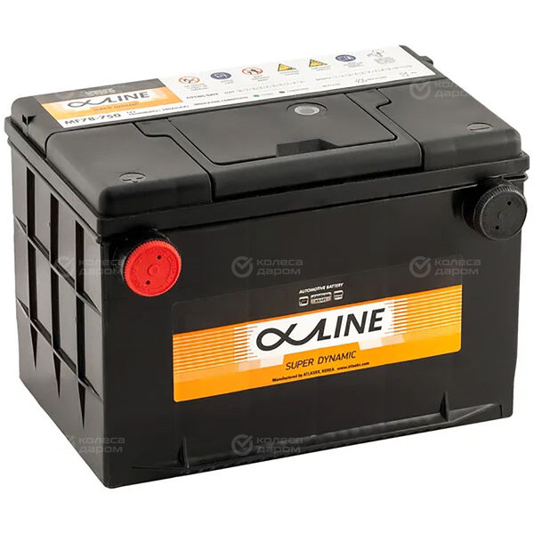 Автомобильный аккумулятор Alphaline SD 85 Ач прямая полярность D26R в Каменке