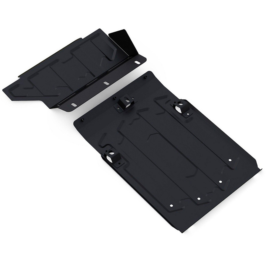 АвтоБроня Защита картера и КПП АвтоБРОНЯ для Lada 4х4 2001- (2 части)