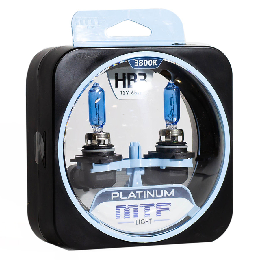Автолампа MTF Лампа MTF Light Platinum - HB3-65 Вт-3800К, 2 шт.