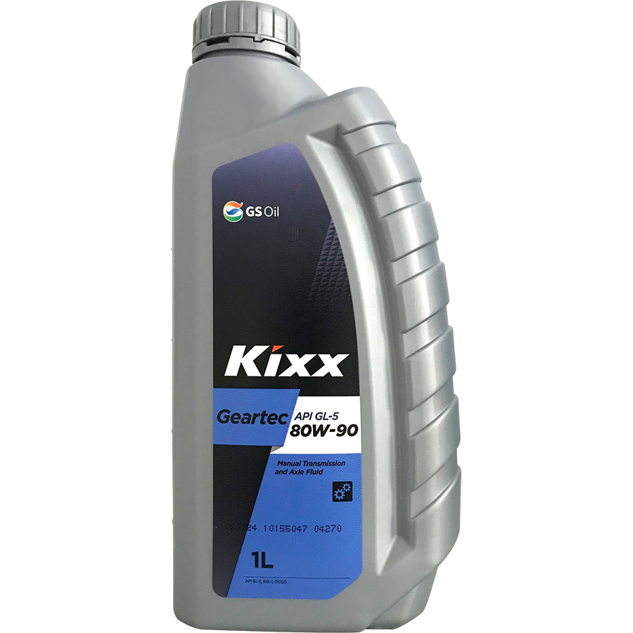 Kixx Масло трансмиссионное Kixx Geartec GL-5 80W90 1л kixx масло трансмиссионное kixx gearsyn gl 4 gl 5 75w90 4л
