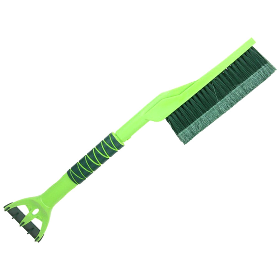 Все для зимы Li-sa Щетка для снега cо скребком Li-Sa салатово-зеленая 61 см (art.LS211/3)