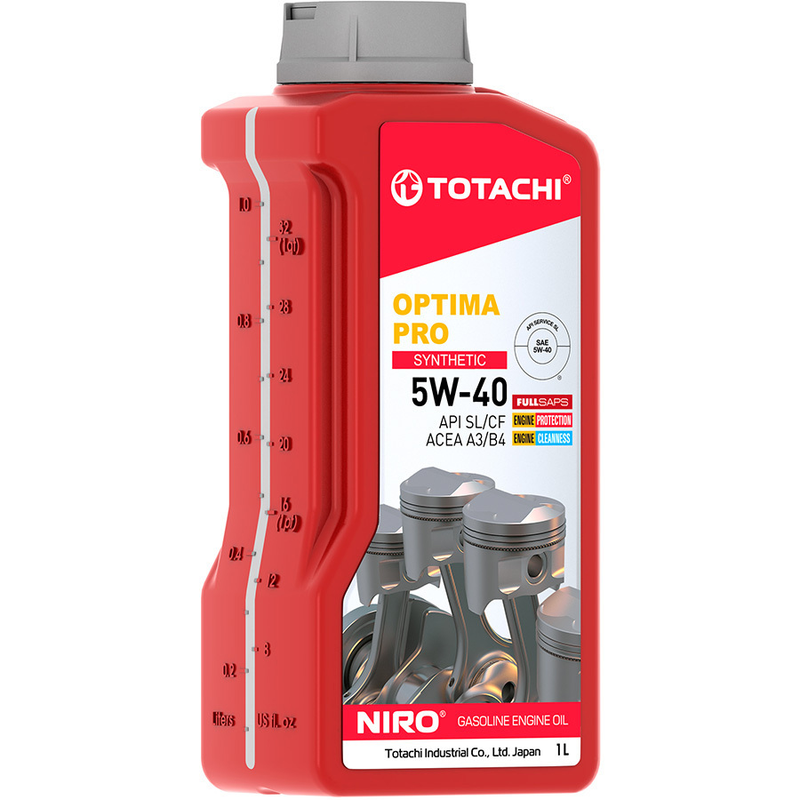 Моторное масло Totachi NIRO Optima PRO Synthetic 5W-40, 1 л