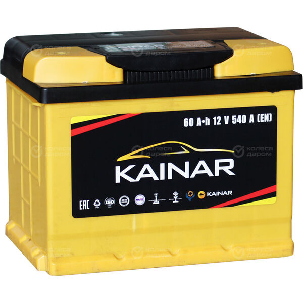 Автомобильный аккумулятор Kainar 60 Ач прямая полярность L2 в Краснодаре