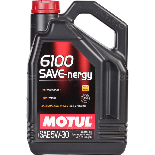 Моторное масло Motul 6100 SAVE-NERGY 5W-30, 4 л в Сургуте
