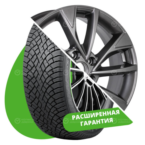 Колесо в сборе R17 Nokian Tyres 225/55 R 101 + КиК в Белгороде