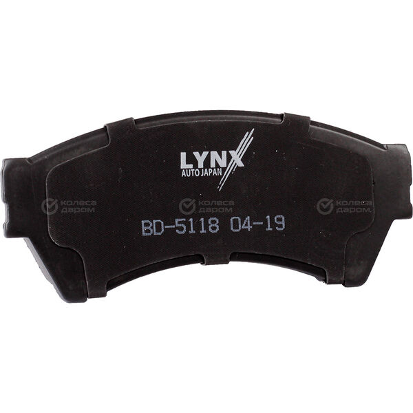 Дисковые тормозные колодки для передних колёс LYNX BD5118 (PN5806) в Калуге