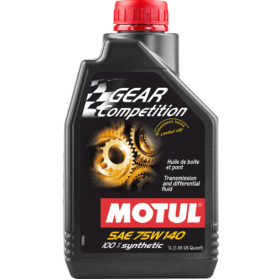 Motul Трансмиссионное масло Motul Gear Competition 75W-140, 1 л трансмиссионное масло motul motylgear 75w80 1 л 105782