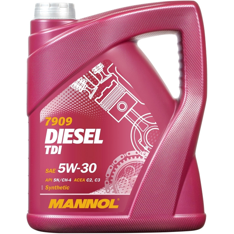 Моторное масло MANNOL Diesel TDI 5W-30, 5 л