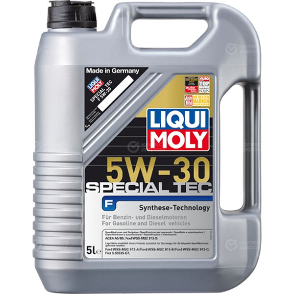 Моторное масло Liqui Moly Special Tec F 5W-30, 5 л в Миассе