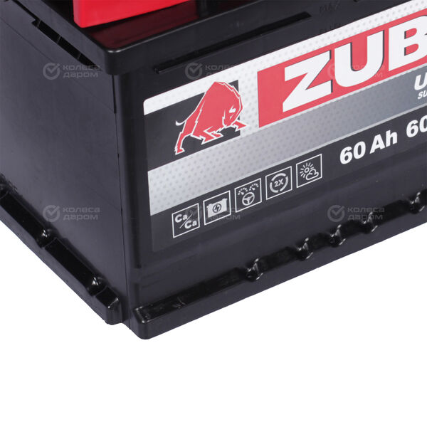 Автомобильный аккумулятор Zubr 60 Ач обратная полярность L2 в Дюртюли
