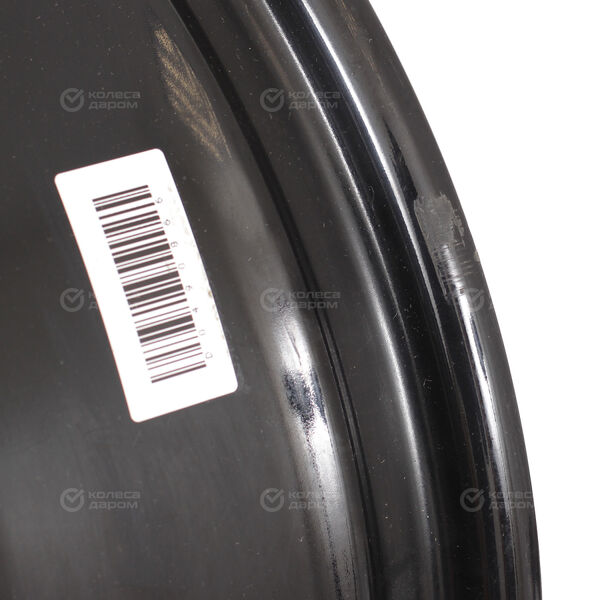 Колесный диск СКАД Ламар  6.5xR16 4x100 ET50 DIA60.1 (уценка) черный глянцевый с полированной лицевой поверхностью в Лянторе