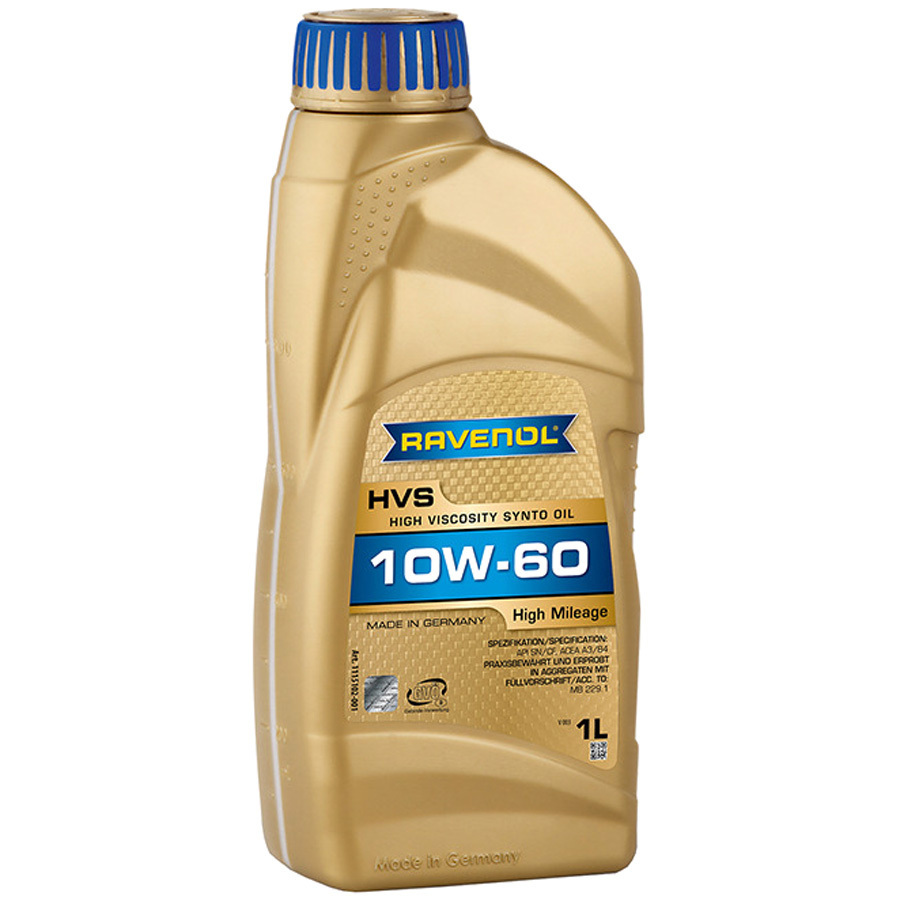 Моторное масло Ravenol HVS High Viscosity Synto Oil 10W-60, 1 л