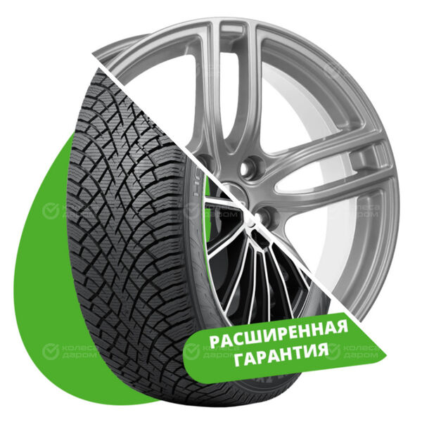 Колесо в сборе R17 Nokian Tyres 225/55 R 101 + СКАД в Ноябрьске