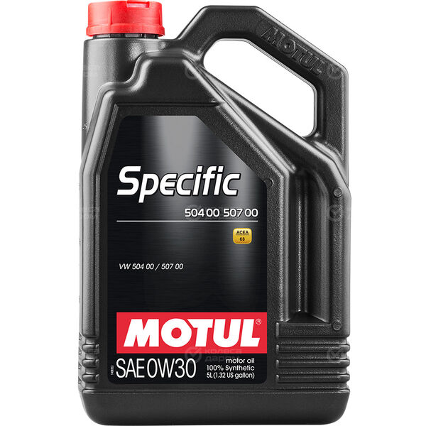 Моторное масло Motul Specific 504.00/507.00 0W-30, 5 л в Актобе