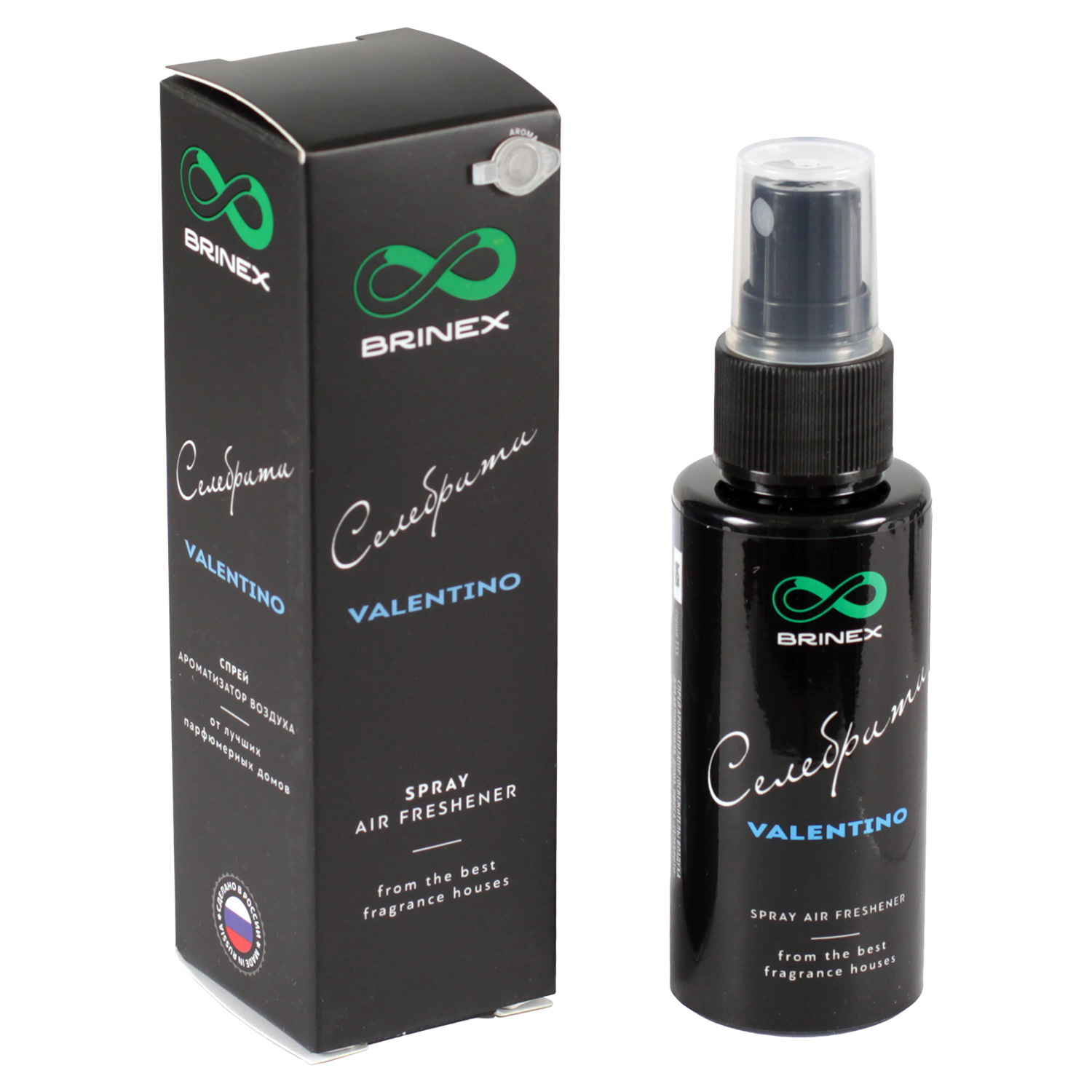BRINEX Ароматизатор Brinex спрей селебрити Valentino (art.bri25)