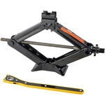 Домкрат ромбический Автодело 1,5т 105-385 мм с трещоточной рукояткой (art. 43115)