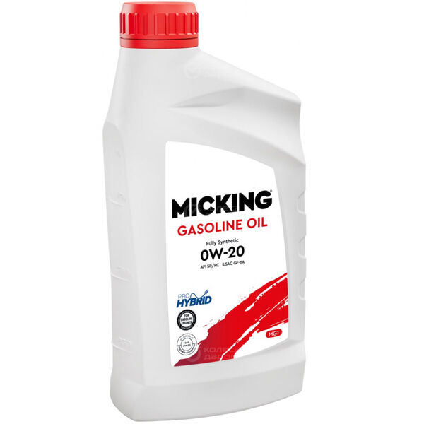 Моторное масло Micking MG1 0W-20, 1 л в Глазове