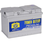 Автомобильный аккумулятор Tyumen Battery Premium 77 Ач прямая полярность L3
